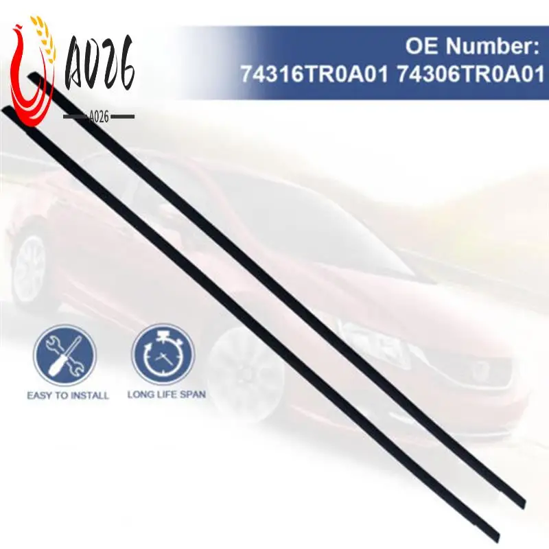 A026-74306-TR0-A11 2PCS Left Right Car Roof Moulding Trims For Honda Civic 4 Door 2012-2015 74316-TR0-A11
A026-74306-TR0-A11 2PCS Left Right Car Roof Moulding Trims For Honda Civic 4 Door 2012-2015 74316-TR0-A11