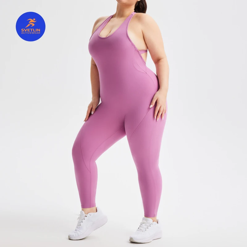 SVETLIN EU US Size High Quality Bodysuit Active Breathable Fitness U-Neck Beautiful Back Yoga Jumpsuit
SVETLIN EU US Size High Quality Bodysuit Active Breathable Fitness U-Neck Beautiful Back Yoga Jumpsuit