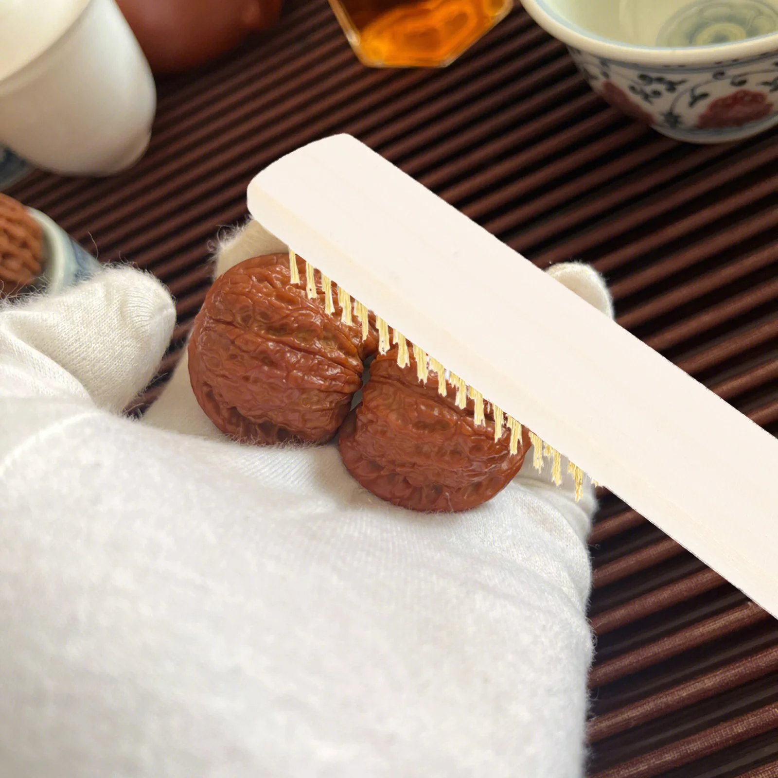 3 pcs Copper Wire Walnut H Brush 6x16mm for Rust Removal Cleaning Metal Wire Brushes Wooden H Practical Tools
3 pcs Copper Wire Walnut H Brush 6x16mm for Rust Removal Cleaning Metal Wire Brushes Wooden H Practical Tools