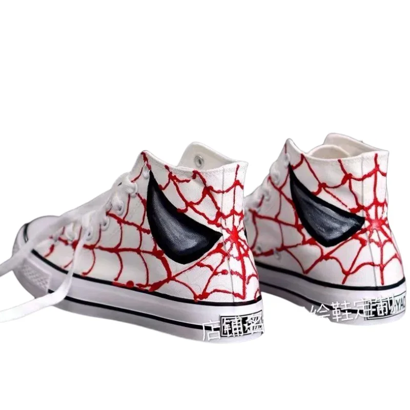 Marvel animation surrounding Spider-Man casual shoes Korean version of all-match personality creative canvas shoes birthday gift
Marvel animation surrounding Spider-Man casual shoes Korean version of all-match personality creative canvas shoes birthday gift