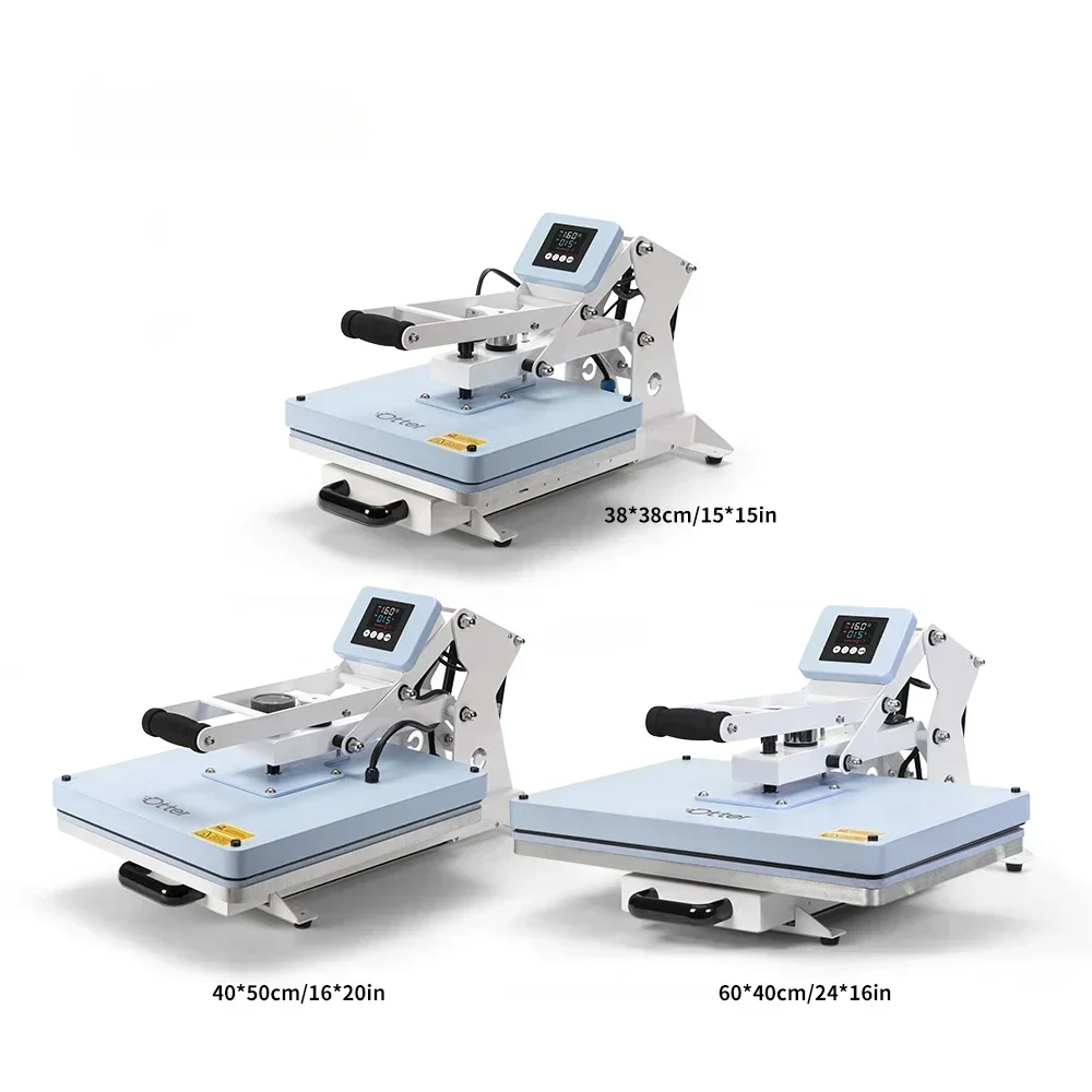 In Stock OtterPro DTF Clamshell Heat Press 40*60cm t-shirt Digital Printing Transfer Machine DTF Heat Press Machine for tshirt
In Stock OtterPro DTF Clamshell Heat Press 40*60cm t-shirt Digital Printing Transfer Machine DTF Heat Press Machine for tshirt