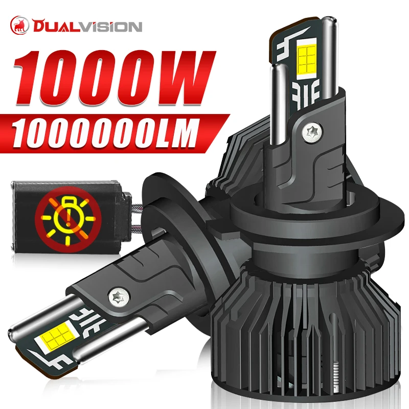 Dualvision 800W H7 Светодиодная фара 60000LM H1 9005 HB3 9006 HB4 H8 H9 H11 Дальний свет ближнего света H4 9012 HIR2 Противотуманная фара 4300K 6000K 12V
Dualvision 800W H7 Светодиодная фара 60000LM H1 9005 HB3 9006 HB4 H8 H9 H11 Дальний свет ближнего света H4 9012 HIR2 Противотуманная фара 4300K 6000K 12V