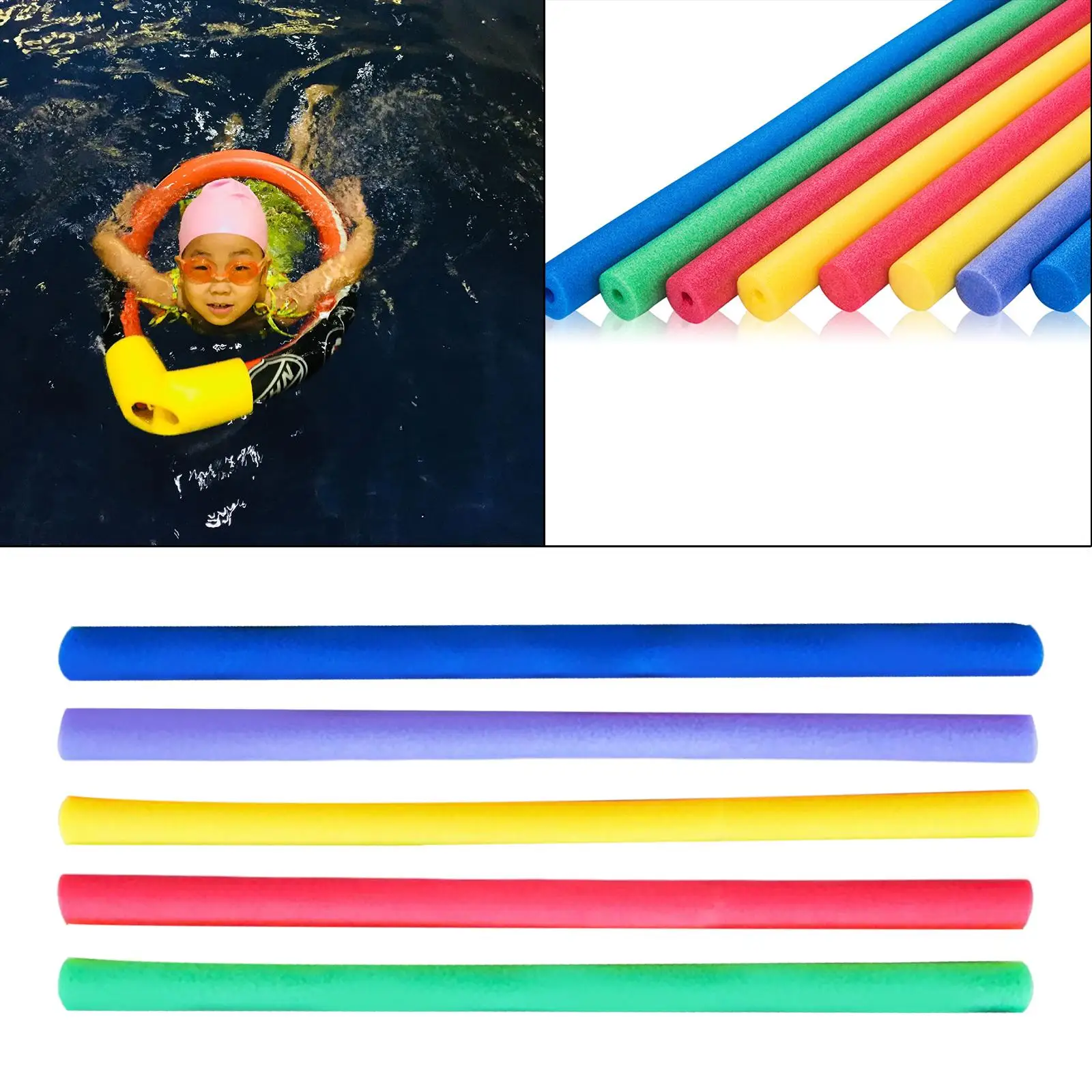 Portable Swimming Pool Noodle Gymnastics Sponge Tube Float Aid Buoyancy Stick Swim Float Aid for Water Sports Supplies Adult
Portable Swimming Pool Noodle Gymnastics Sponge Tube Float Aid Buoyancy Stick Swim Float Aid for Water Sports Supplies Adult