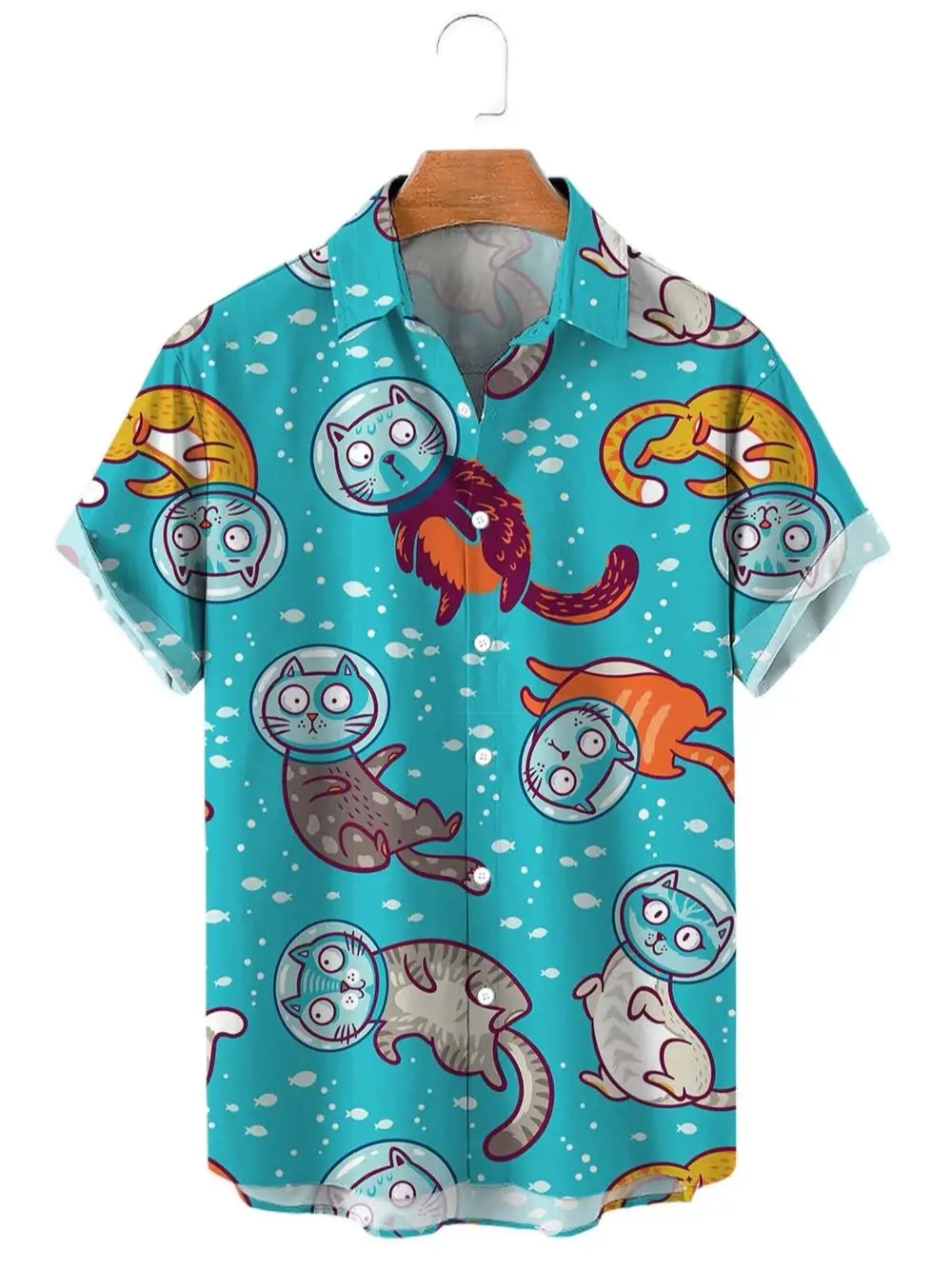Men's Fun Animal Cat 3D Print Shirt, Summer Casual Holiday Shirt, Harajuku Style Outdoor Quick-Drying Breathable Shirt
Men's Fun Animal Cat 3D Print Shirt, Summer Casual Holiday Shirt, Harajuku Style Outdoor Quick-Drying Breathable Shirt
