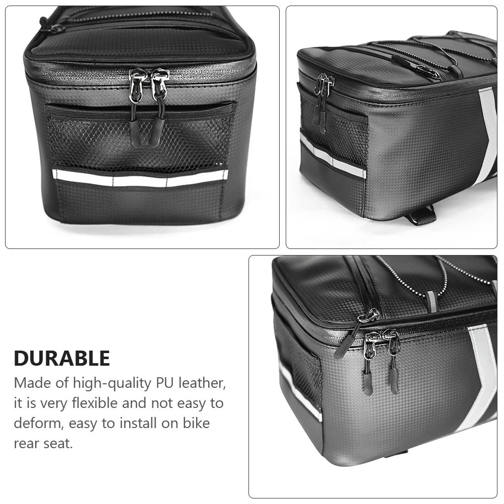 1Pcs Cycling Bag 9L Waterproof PU Bike Rear Seat Pouch Rainproof Easy to Install and Remove Bike Back Seat Bag
1Pcs Cycling Bag 9L Waterproof PU Bike Rear Seat Pouch Rainproof Easy to Install and Remove Bike Back Seat Bag