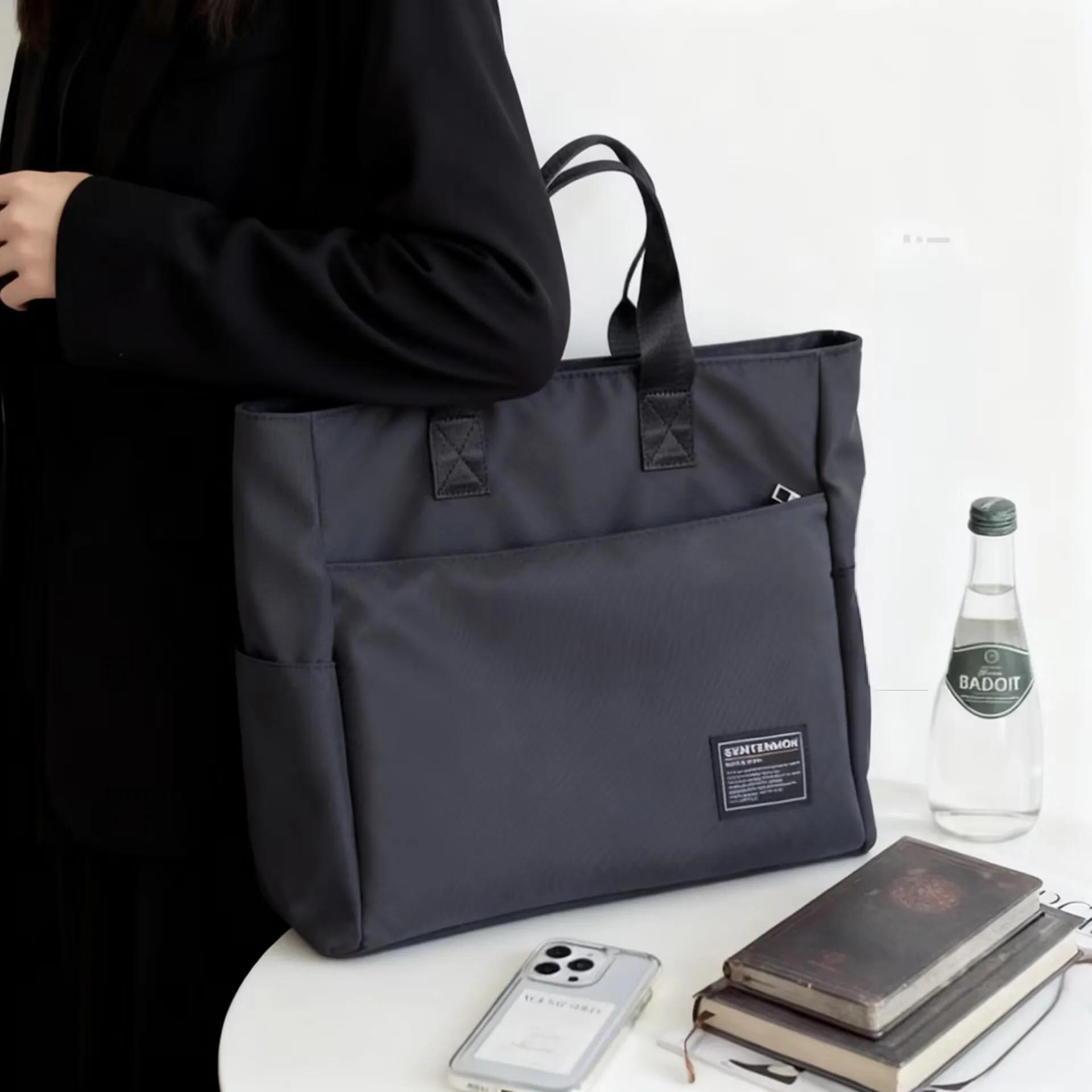 Портфель мужской Оксфорд холст пригородная 14-дюймовая компьютерная сумка женский деловой офис не модная сумка для файлов
Портфель мужской Оксфорд холст пригородная 14-дюймовая компьютерная сумка женский деловой офис не модная сумка для файлов