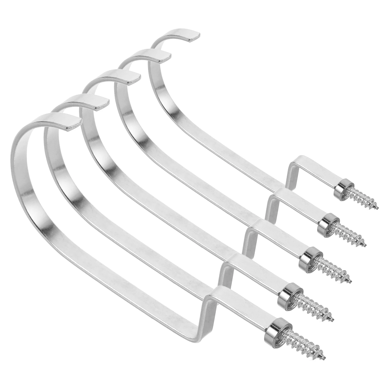 5pcs Hanger Hook Accessories Solid Wood Stainless Steel Multipurpose Screw-in Heavy Duty Storage Drying Rack Home Office
5pcs Hanger Hook Accessories Solid Wood Stainless Steel Multipurpose Screw-in Heavy Duty Storage Drying Rack Home Office