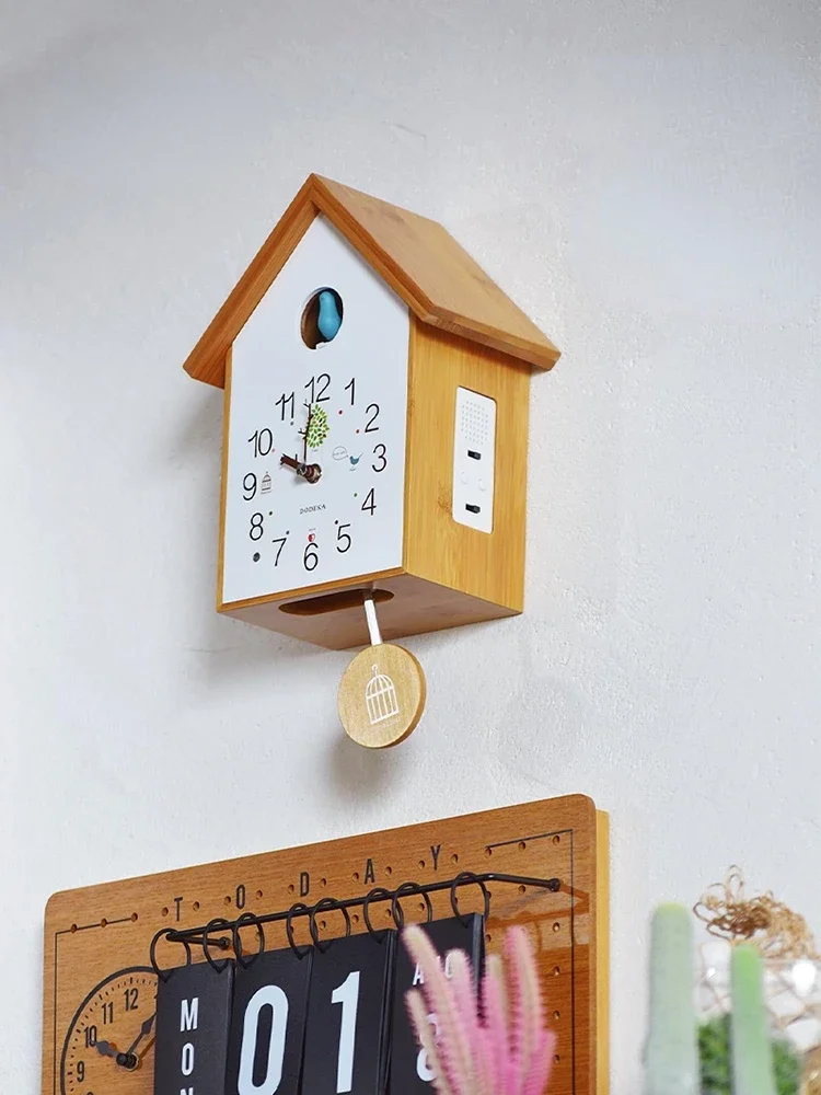 European Style Wall Clock Living Room Children Retro Digital Wall Clock Cuckoo Pendulum Vintage Reloj De Pared Wall Decor Room
European Style Wall Clock Living Room Children Retro Digital Wall Clock Cuckoo Pendulum Vintage Reloj De Pared Wall Decor Room