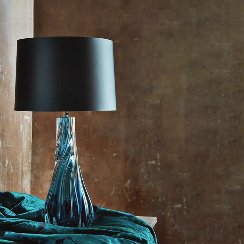 Designer New Chinese Style Affordable Luxury Minimalism Creativity Glass Crystal Table Lamp Bedroom Bedside Lighting Fixture
Designer New Chinese Style Affordable Luxury Minimalism Creativity Glass Crystal Table Lamp Bedroom Bedside Lighting Fixture