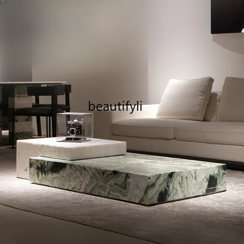 Italian Light Luxury Natural Marble Coffee Table Living Room Home Nordic Modern Minimalist Creative
Italian Light Luxury Natural Marble Coffee Table Living Room Home Nordic Modern Minimalist Creative