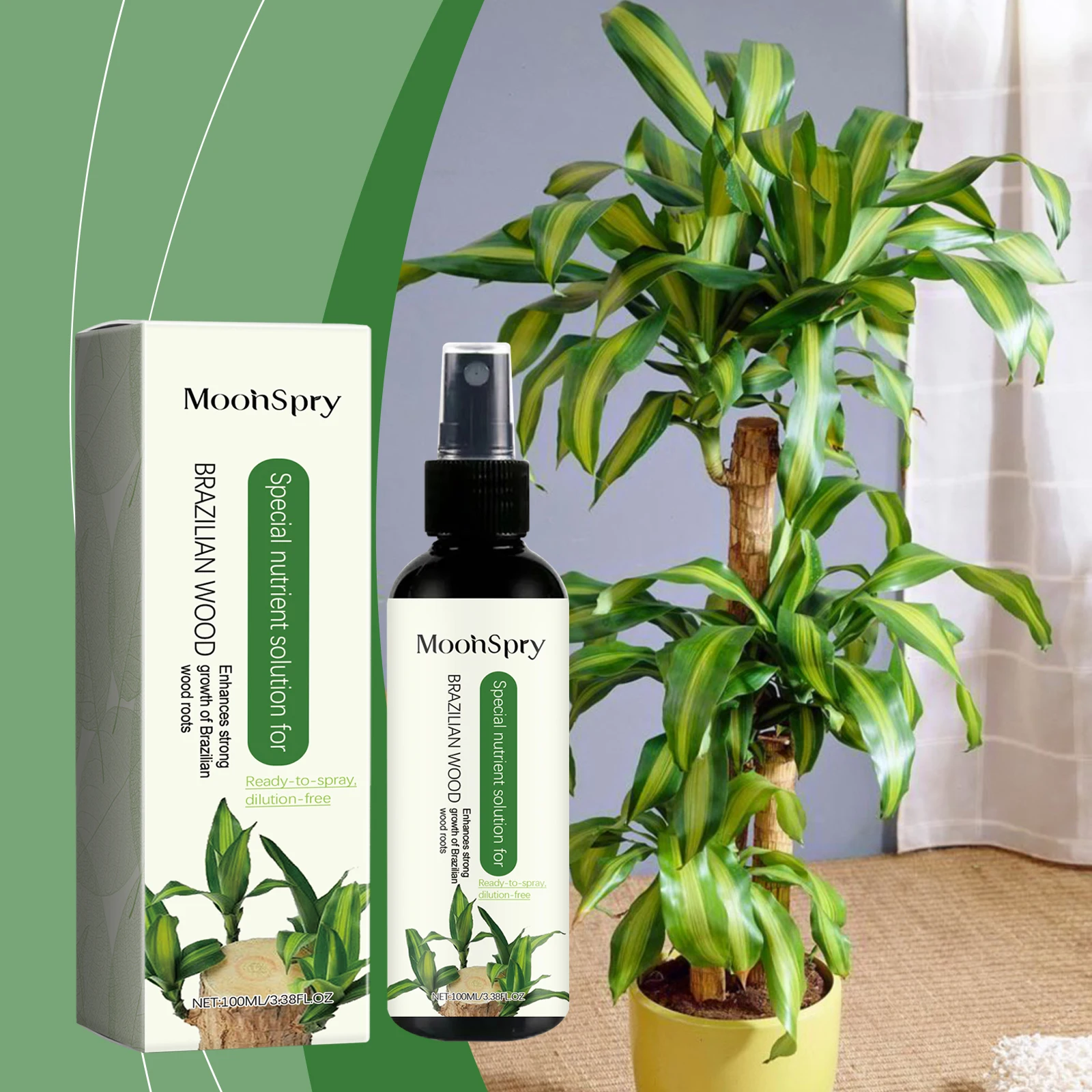 Plant Liquid Fertilizer for Green Plants Nutrient Solution Indoor Potted Plants Leaf Growth Brazilian Tree Fertilizer
Plant Liquid Fertilizer for Green Plants Nutrient Solution Indoor Potted Plants Leaf Growth Brazilian Tree Fertilizer