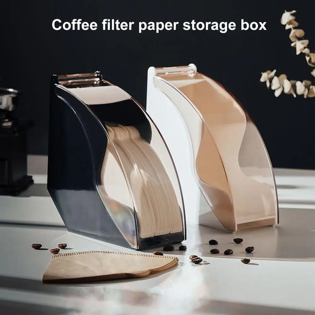Paper Roll Storage Container Acrylic Coffee Filter Paper Holder Box with Napkins Dispenser Shelf for Home Kitchen Utensils
Paper Roll Storage Container Acrylic Coffee Filter Paper Holder Box with Napkins Dispenser Shelf for Home Kitchen Utensils