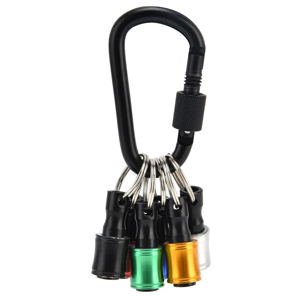 6pcs Aluminum Alloy Hex Shank Screwdriver Bit Holders Light-Weight Quick-Change Quick Release Tool Socket Adapter Tool for Men
6pcs Aluminum Alloy Hex Shank Screwdriver Bit Holders Light-Weight Quick-Change Quick Release Tool Socket Adapter Tool for Men