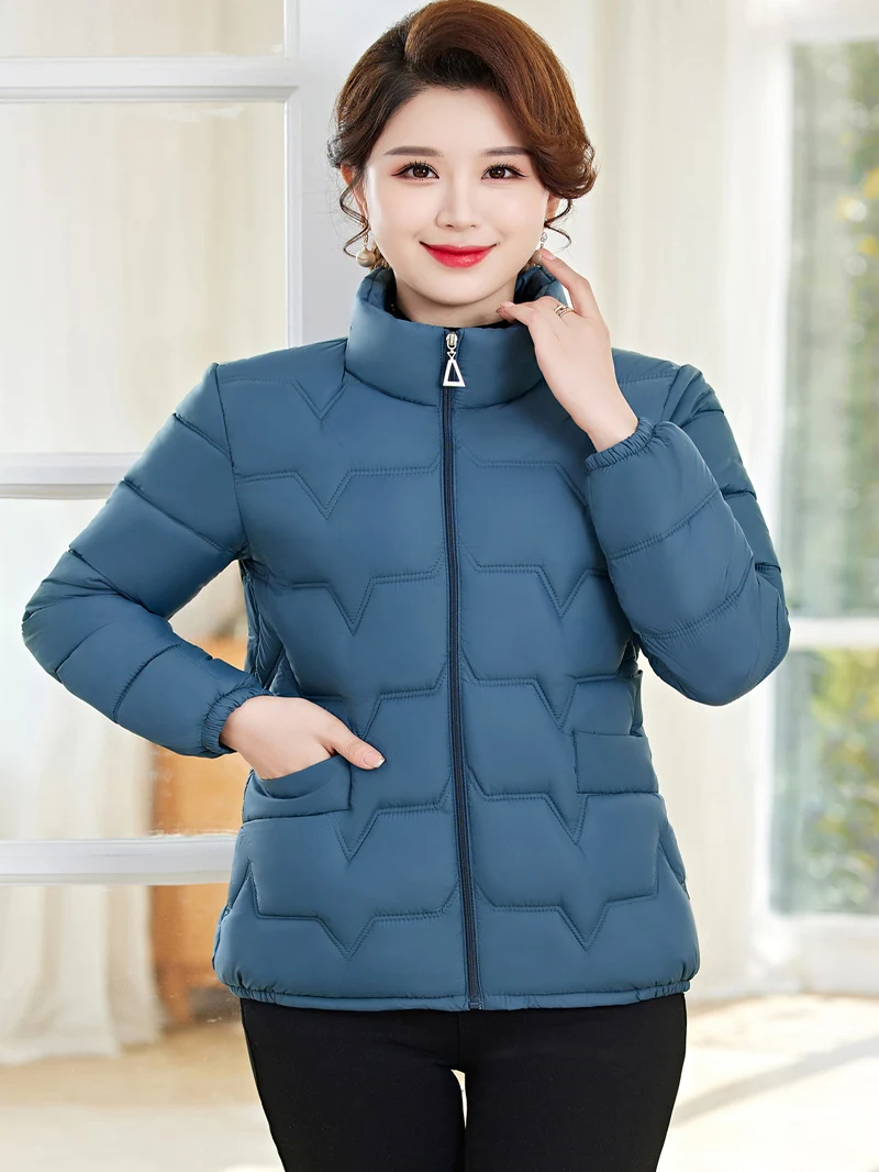 Ultra-Light Thiened down Cotton Jaet Mommy Sle Winter ort Coat for Middle-Aged And ly Women Sweet Sle Loose Fit
Ultra-Light Thiened down Cotton Jaet Mommy Sle Winter ort Coat for Middle-Aged And ly Women Sweet Sle Loose Fit