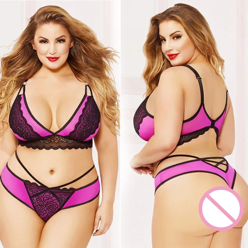 Lingerie Sexy for Fat Women High Elastic Briefs Set Women Bralet Bras Large Size Elastic Knickers Ladies Underwear Panty Sexi
Lingerie Sexy for Fat Women High Elastic Briefs Set Women Bralet Bras Large Size Elastic Knickers Ladies Underwear Panty Sexi