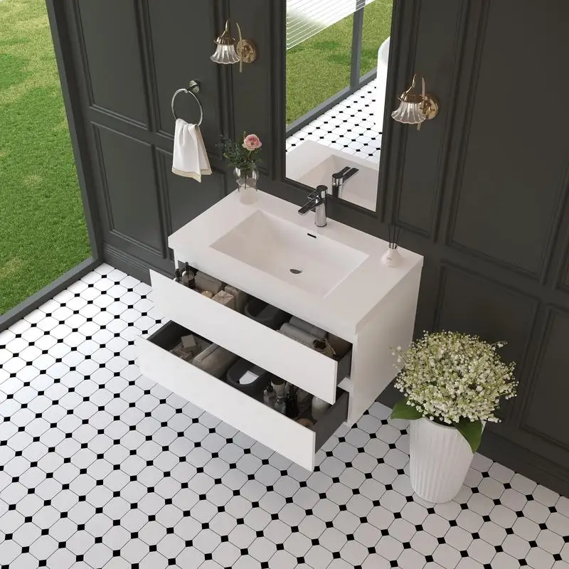 Плавающий туалетный столик для ванной комнаты 36 дюймов с раковиной, современный настенный шкаф для хранения вещей, верхняя часть с твердой поверхностью, ящики с мягким закрыванием, глянцевый
Плавающий туалетный столик для ванной комнаты 36 дюймов с раковиной, современный настенный шкаф для хранения вещей, верхняя часть с твердой поверхностью, ящики с мягким закрыванием, глянцевый