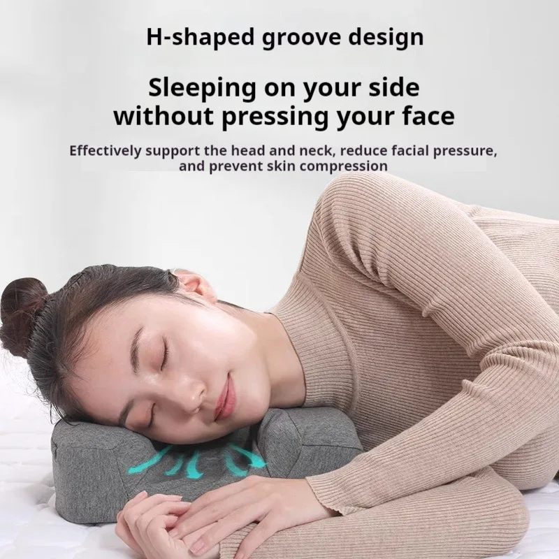 New Sleeping Beauty Pillow Satin Anti-Wrinkle Neck Protection Sleep Memory Foam Pillow Comfortable Soft Skin Care Bedding Pillow
New Sleeping Beauty Pillow Satin Anti-Wrinkle Neck Protection Sleep Memory Foam Pillow Comfortable Soft Skin Care Bedding Pillow