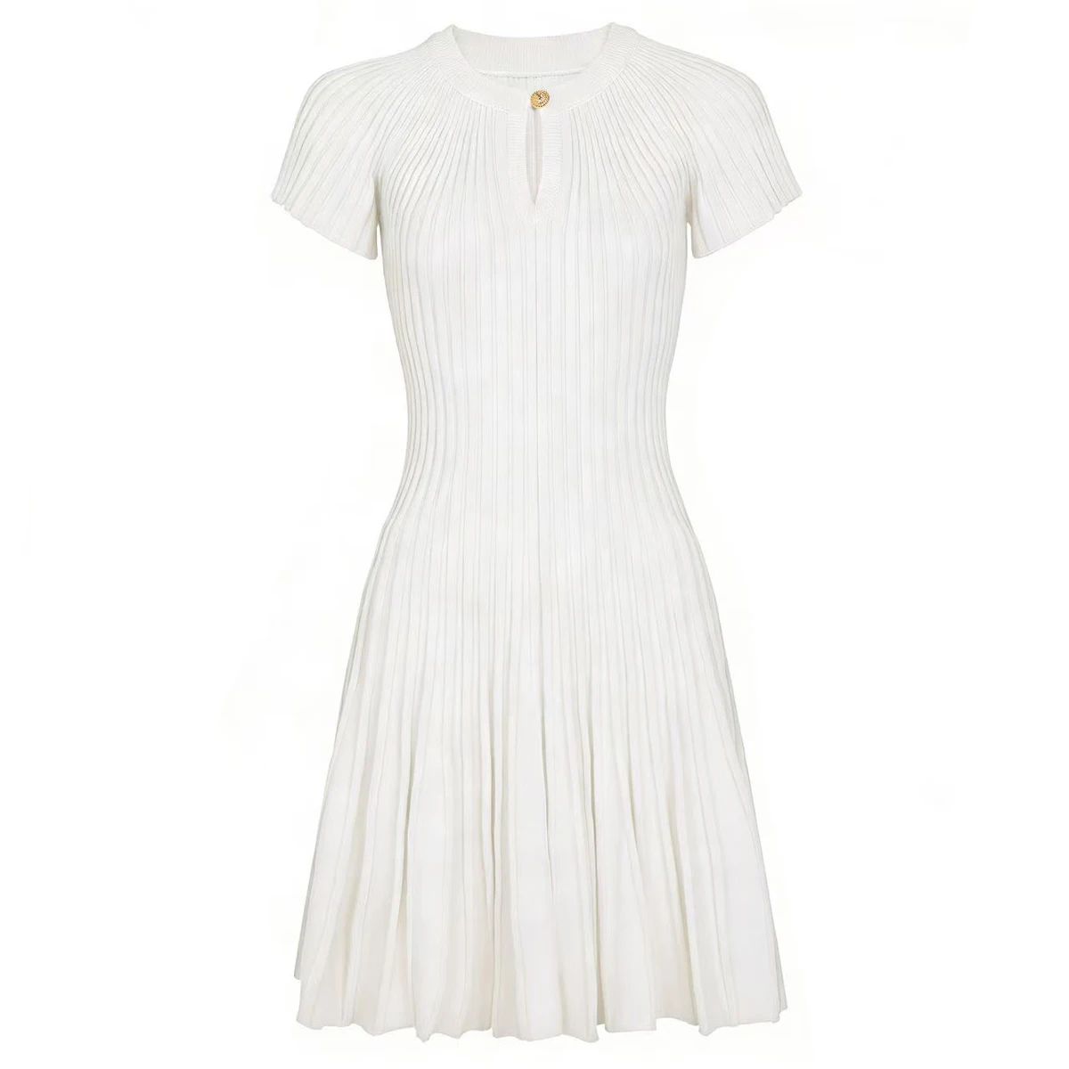 2676 High-Quality Summer Women's New Fashionable Commuting Socialite Slim Fit Fashion Short Sleeved Round Neck Striped Dress
2676 High-Quality Summer Women's New Fashionable Commuting Socialite Slim Fit Fashion Short Sleeved Round Neck Striped Dress
