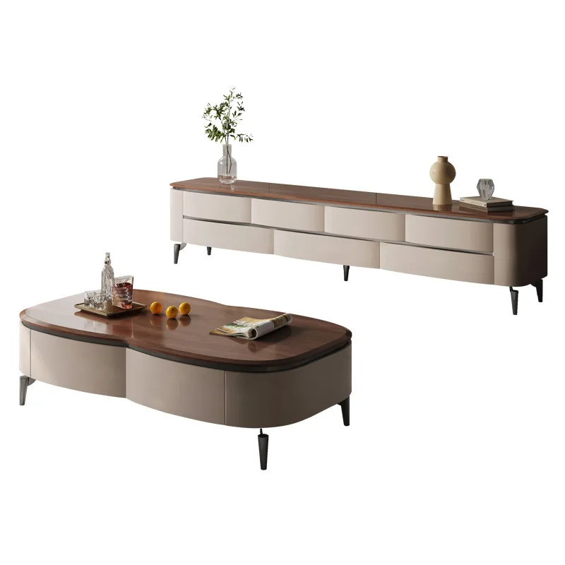 Minimalist solid wood coffee table living room retractable small apartment home modern high-end sense
Minimalist solid wood coffee table living room retractable small apartment home modern high-end sense