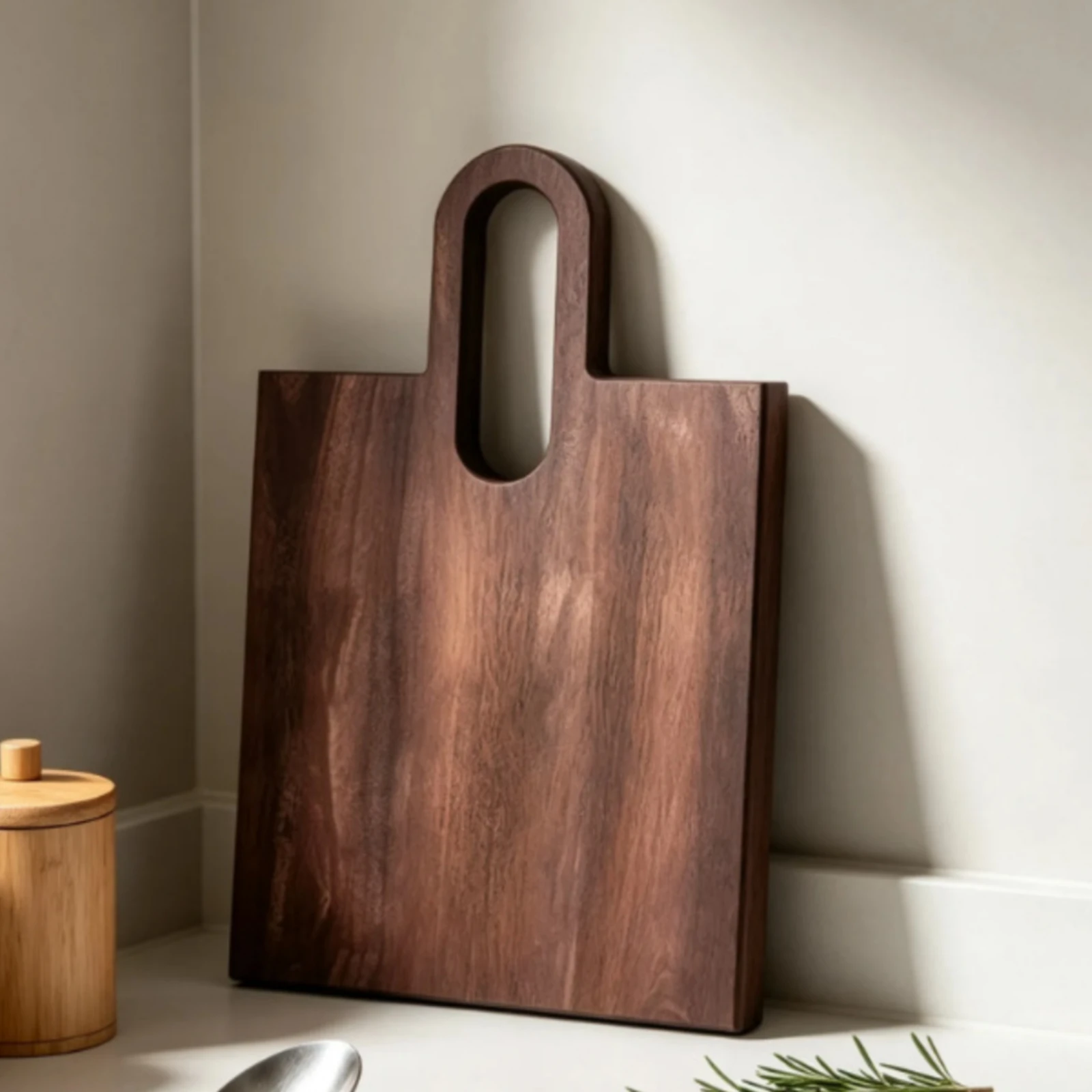 Walnut Tray Built-in Handle Cutout Charcuterie Board Kitchenware Thick Kitchen Item Long-Lasting
Walnut Tray Built-in Handle Cutout Charcuterie Board Kitchenware Thick Kitchen Item Long-Lasting