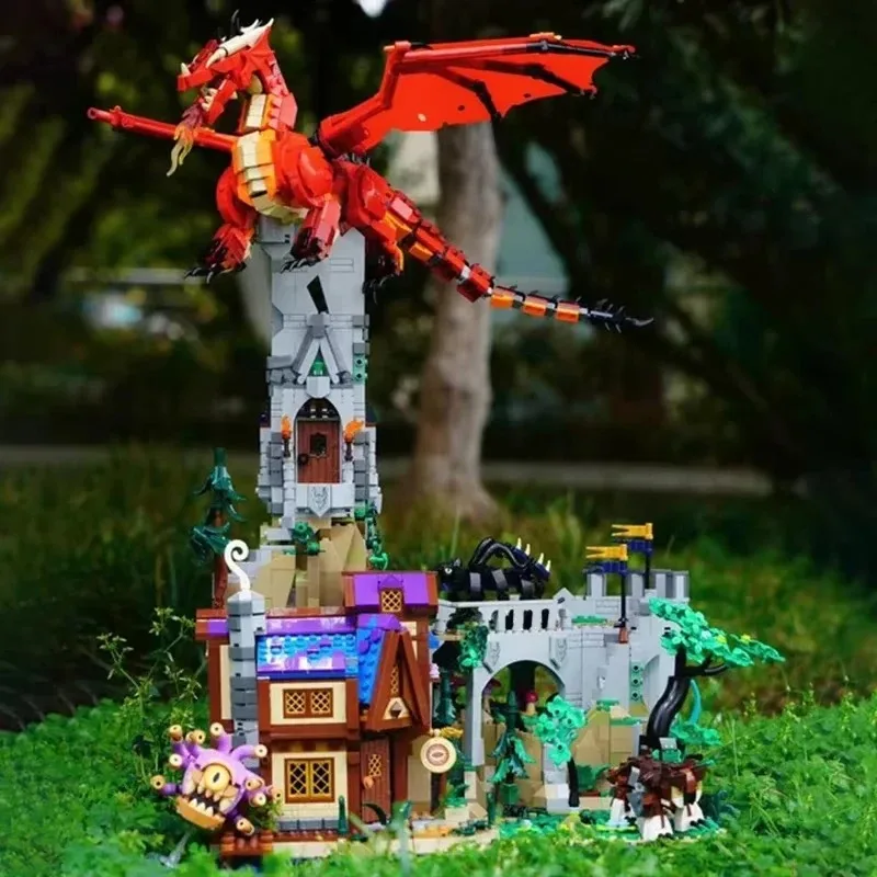 Hot Toys 21348 Dungeon Red Dragon Story Castle Building Block Brick House Model Assembly Toy Children's Christmas Gift
Hot Toys 21348 Dungeon Red Dragon Story Castle Building Block Brick House Model Assembly Toy Children's Christmas Gift