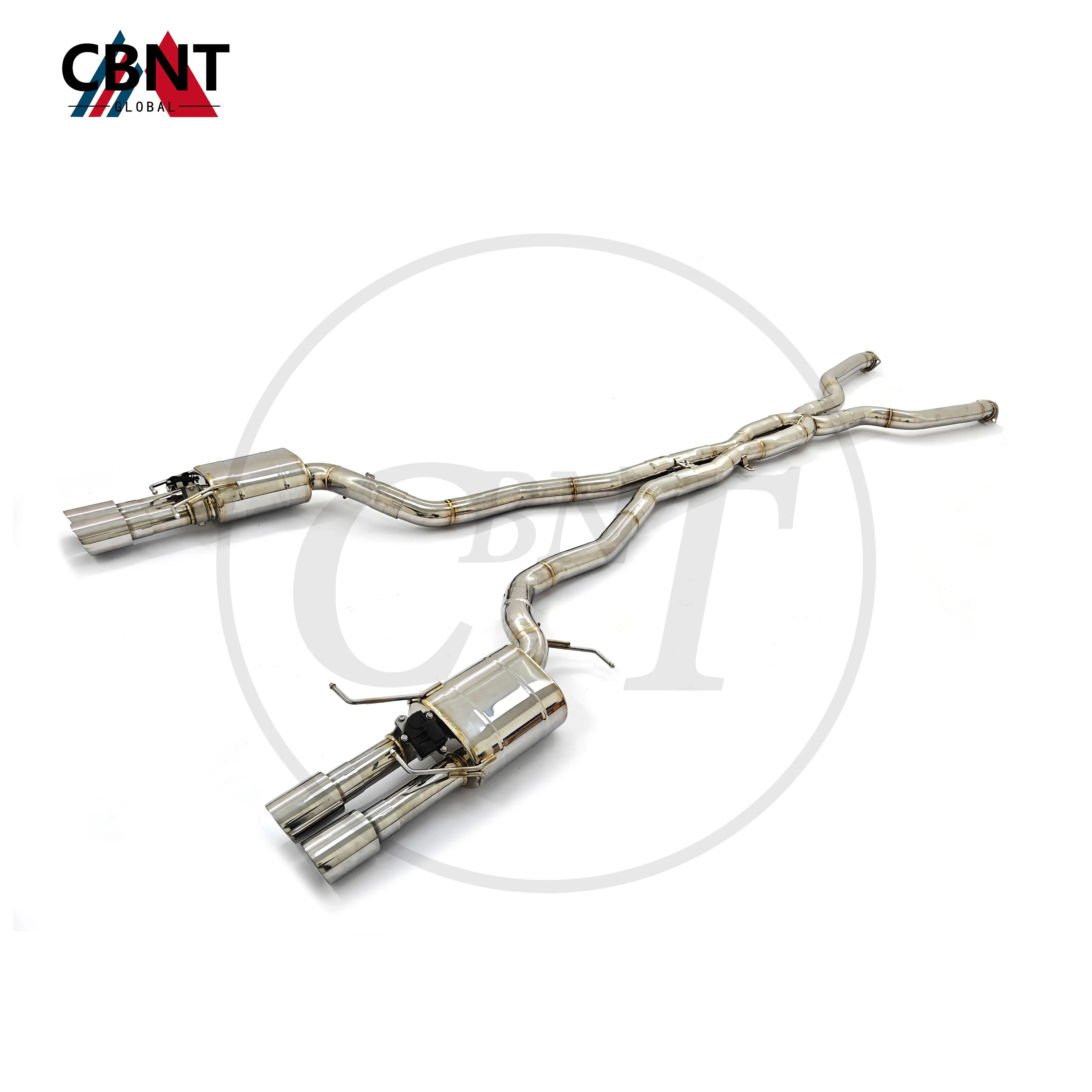 Выхлопная система CBNT Dual X Pipe Valvetronic с клапаном, глушителем и выхлопной трубой 3 дюйма для BMW M5 E60 E61 5.0L V10, с дистанционным управлением
Выхлопная система CBNT Dual X Pipe Valvetronic с клапаном, глушителем и выхлопной трубой 3 дюйма для BMW M5 E60 E61 5.0L V10, с дистанционным управлением