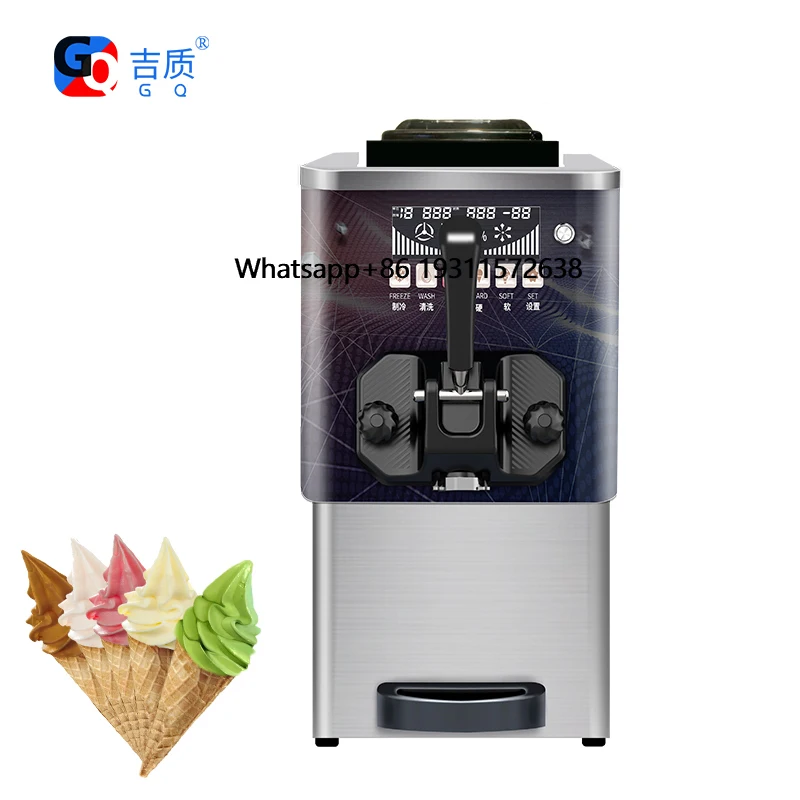 GQ-S8 Mini Size Table Top Commercial Stainless Steel Home Use Smart Ice Cream Machine for Sale
GQ-S8 Mini Size Table Top Commercial Stainless Steel Home Use Smart Ice Cream Machine for Sale