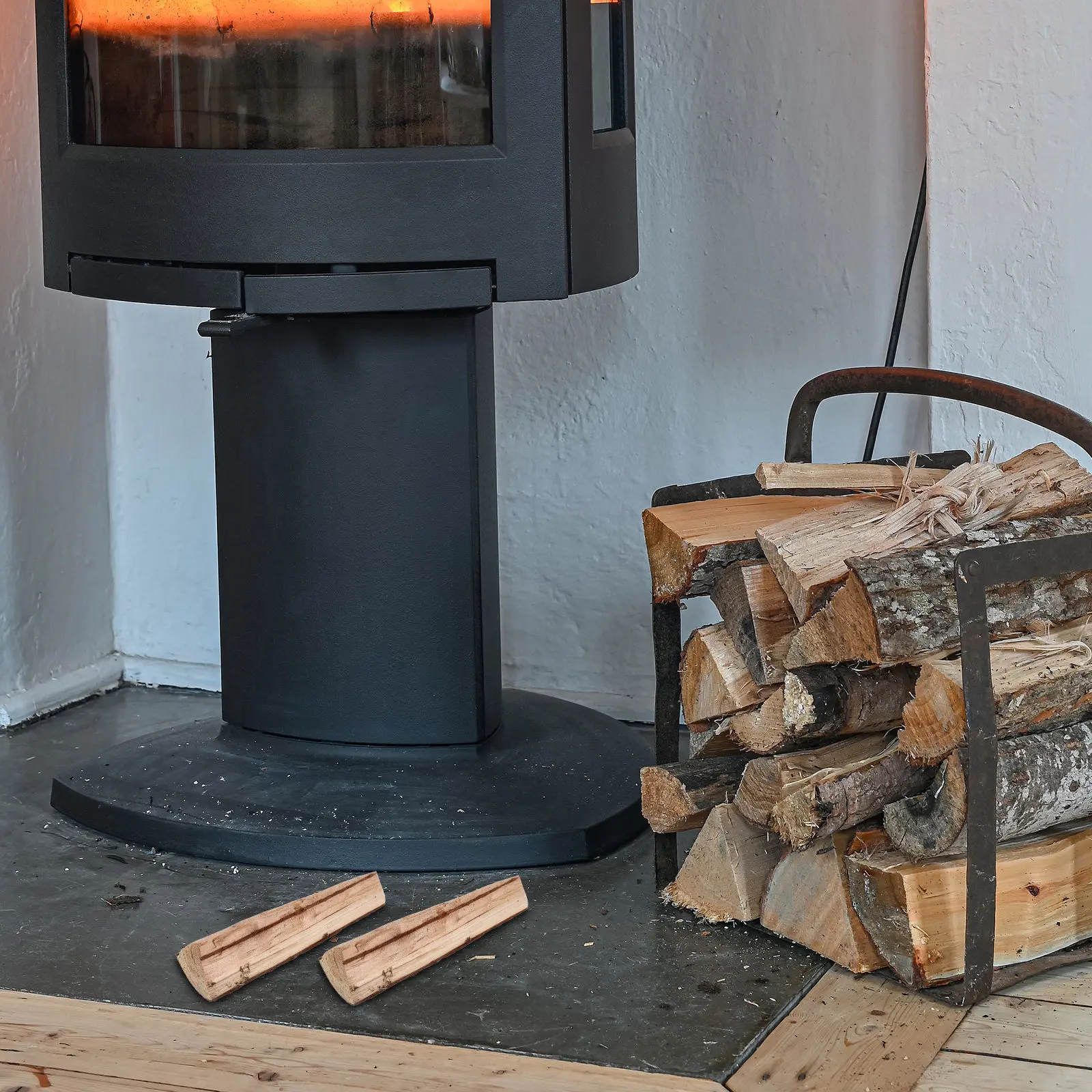 8Pcs Thick Stable Decorative Firewood Logs 22Cm for Outdoor Fire Pits Patio Cooking Fireplace Indoor Chimney Wood Logs Garden
8Pcs Thick Stable Decorative Firewood Logs 22Cm for Outdoor Fire Pits Patio Cooking Fireplace Indoor Chimney Wood Logs Garden