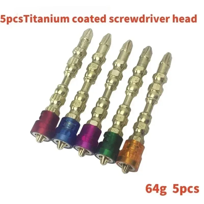 5PCS color titanium plated magnetic ring cross screwdriver S2 alloy steel screw 65mm long electric screwdriver tool screwdriver
5PCS color titanium plated magnetic ring cross screwdriver S2 alloy steel screw 65mm long electric screwdriver tool screwdriver