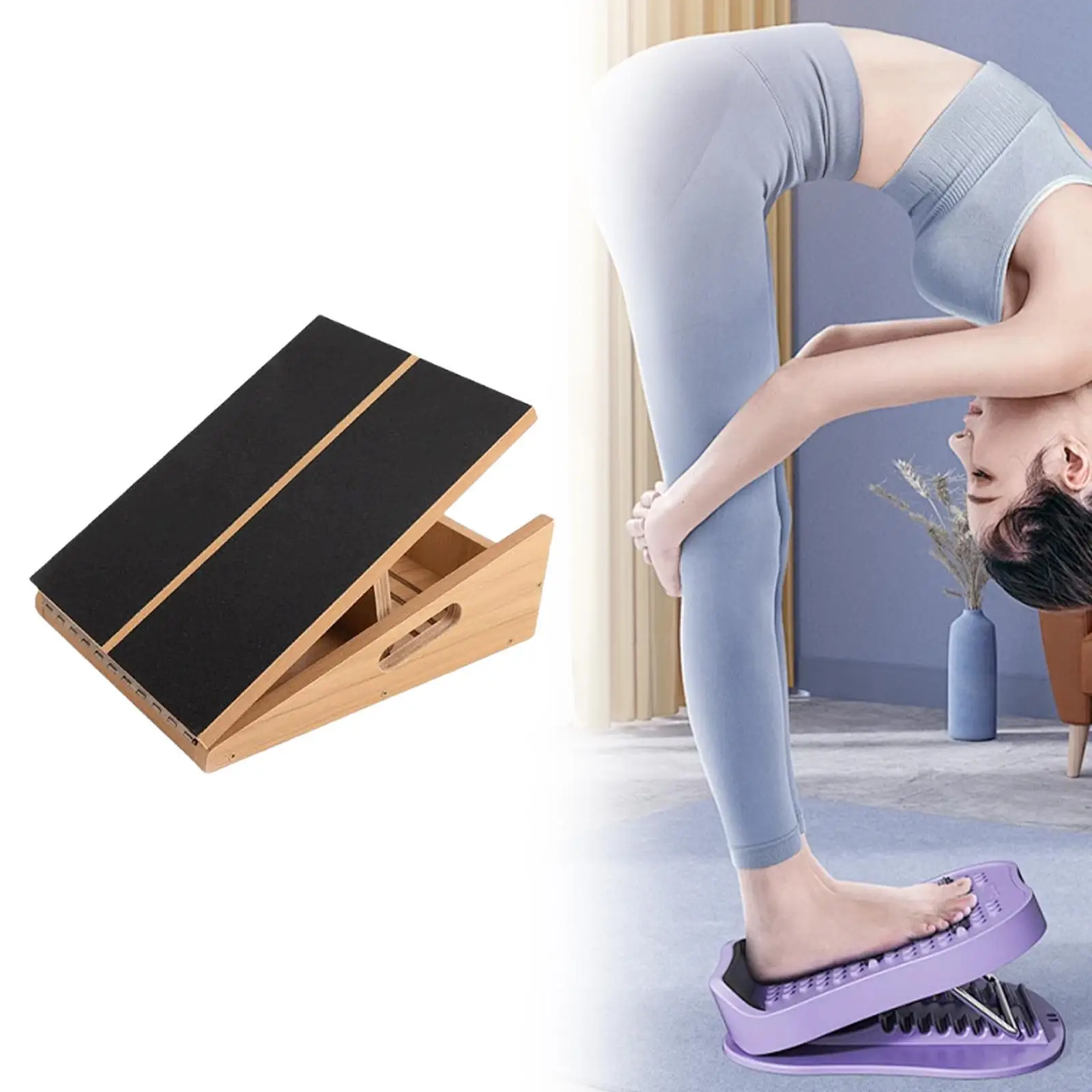 Slant Board Calf Stretcher Men Women Professional Folding Calf Incline Board
Slant Board Calf Stretcher Men Women Professional Folding Calf Incline Board