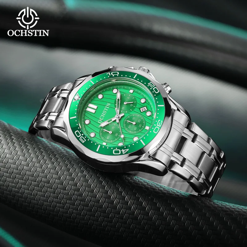OCHSTIN Hot Model 2024 Mariner Series Business Light Luxury Waterproof Watch Multifunction Quartz Movement Men's Quartz Watch
OCHSTIN Hot Model 2024 Mariner Series Business Light Luxury Waterproof Watch Multifunction Quartz Movement Men's Quartz Watch