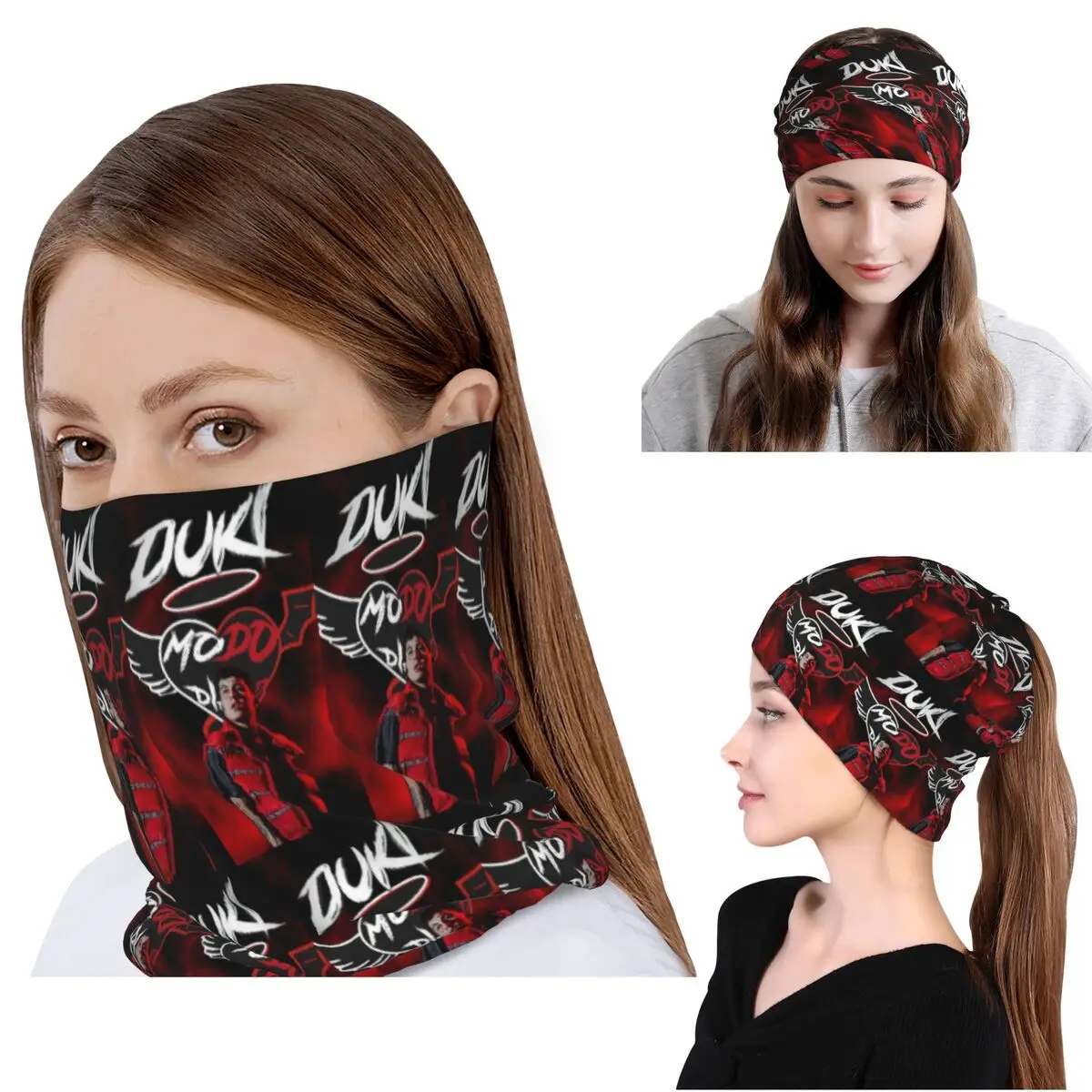 Duki Singer Rapper Accessories Bandana Neck Gaiter Mask Scarf Multifunction Face Mask Beanies Hat Unisex Adult All Season
Duki Singer Rapper Accessories Bandana Neck Gaiter Mask Scarf Multifunction Face Mask Beanies Hat Unisex Adult All Season