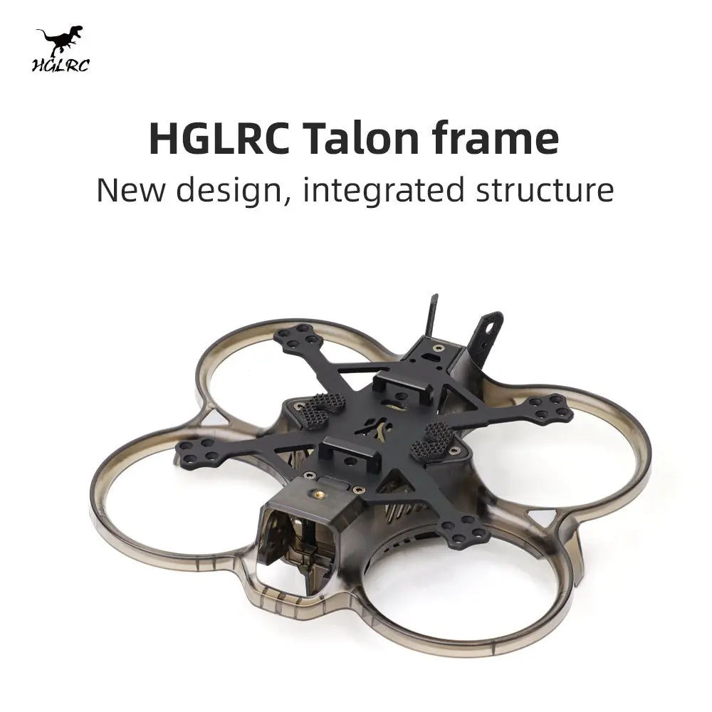 HGLRC Talon 2 Inch Frame Kit Carbon Fiber Whoop FPV Drone Frame Black/Pink
HGLRC Talon 2 Inch Frame Kit Carbon Fiber Whoop FPV Drone Frame Black/Pink