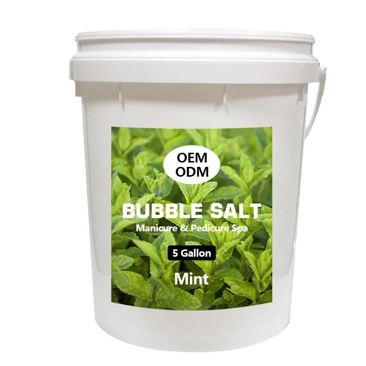 Mint 5 gallon size Detox Bubble Bath Pedicure Spa Salt Soak Foot Skin Care Bubble Foot Soak Salt
Mint 5 gallon size Detox Bubble Bath Pedicure Spa Salt Soak Foot Skin Care Bubble Foot Soak Salt