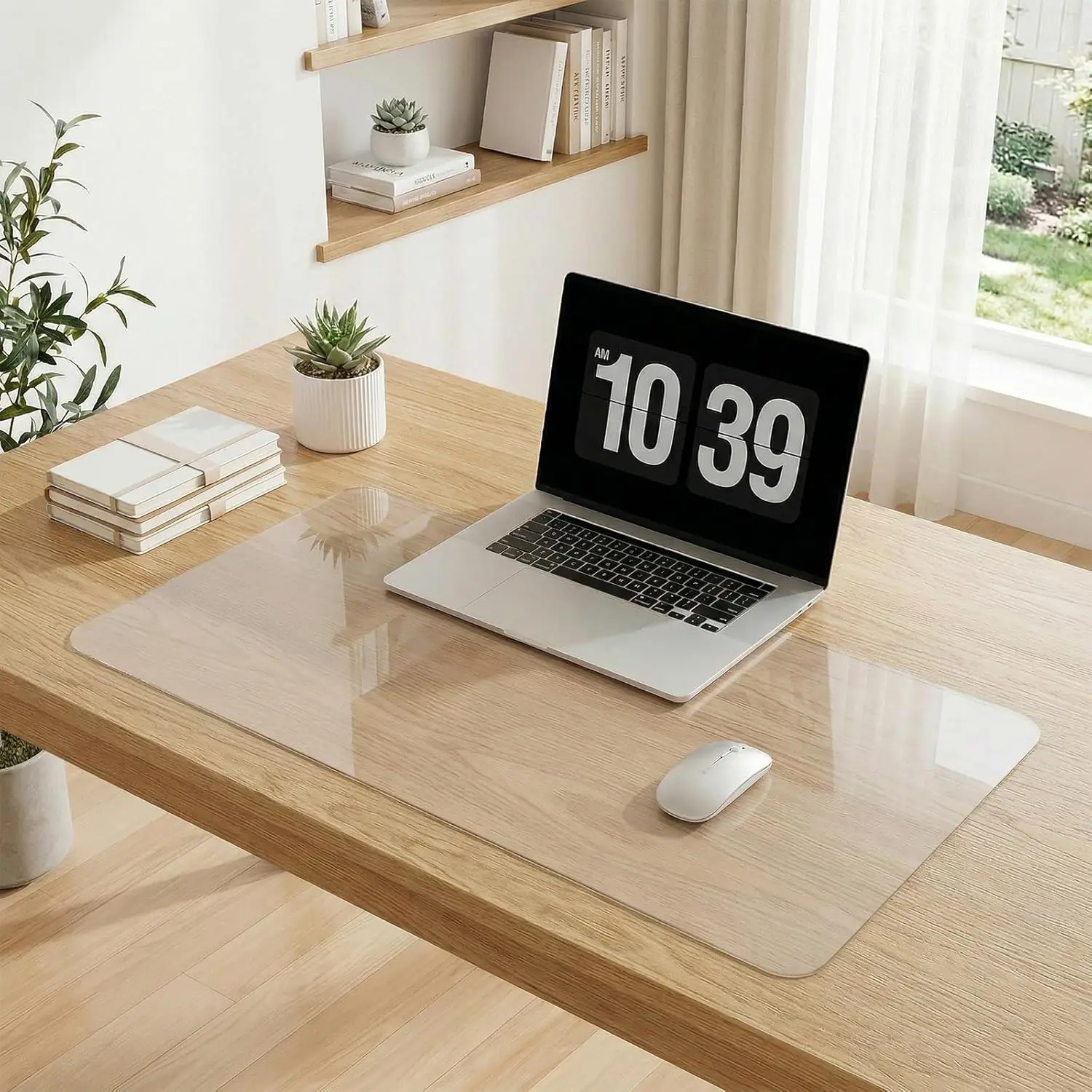 Clear Desk Mat/Protector Mat - Anti-Slip Desk Cover Protector, Waterproof Scratch-Resistant Surface for Home/Office
Clear Desk Mat/Protector Mat - Anti-Slip Desk Cover Protector, Waterproof Scratch-Resistant Surface for Home/Office