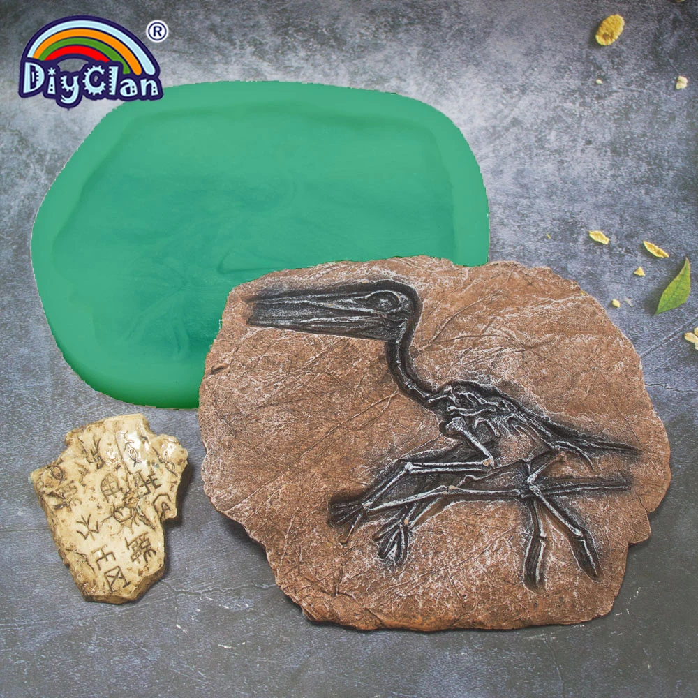 Pterosaur Fossils Style Silicone Mold DIY Handmade Crafts Making Home Decoration Tools Handpainted Gypsum Ceramic Baking Mold
Pterosaur Fossils Style Silicone Mold DIY Handmade Crafts Making Home Decoration Tools Handpainted Gypsum Ceramic Baking Mold