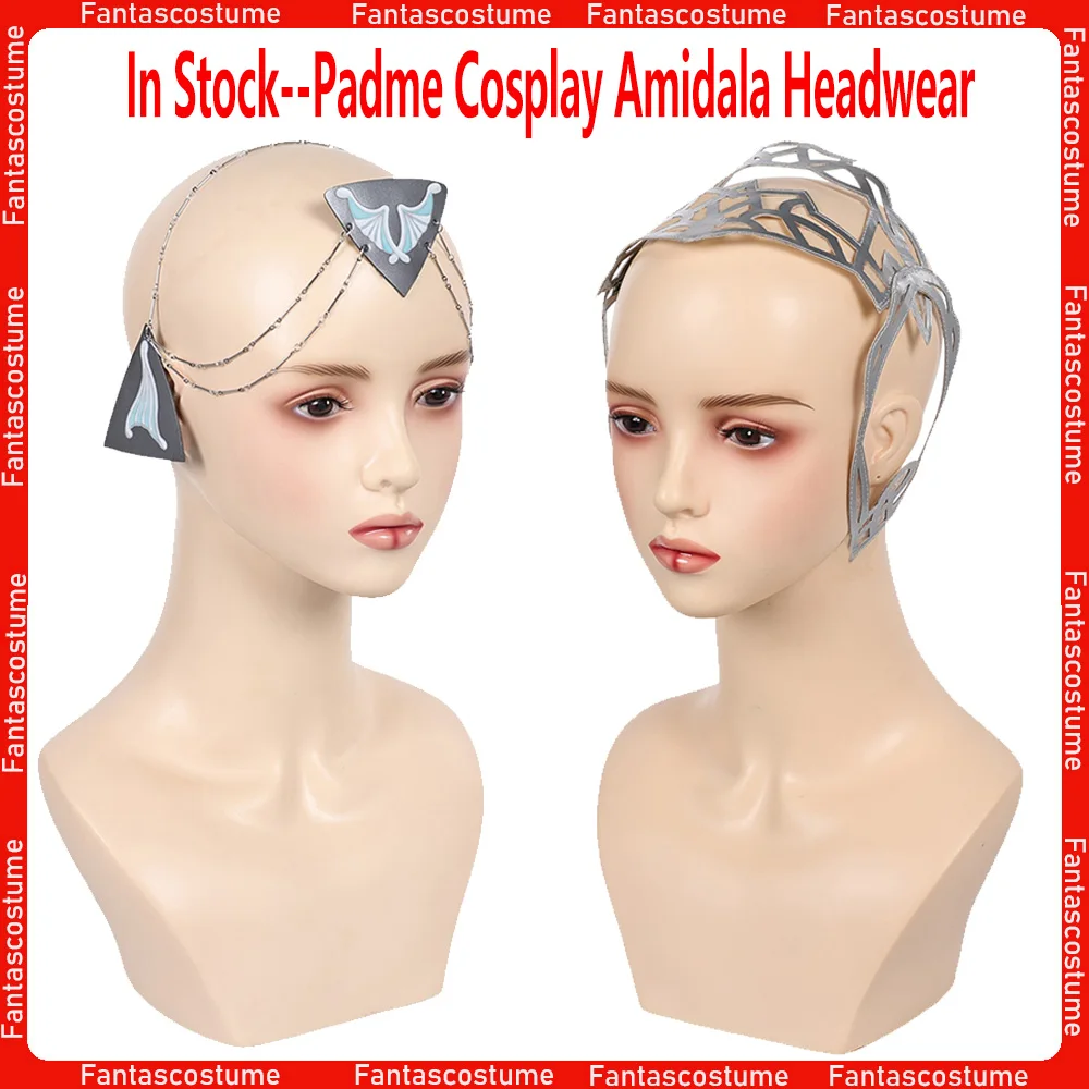 Fantasy Padme Cosplay Amidala Headband Space Battle Roleplay Headgear Halloween Party Costume Accessories Headwear Gifts
Fantasy Padme Cosplay Amidala Headband Space Battle Roleplay Headgear Halloween Party Costume Accessories Headwear Gifts