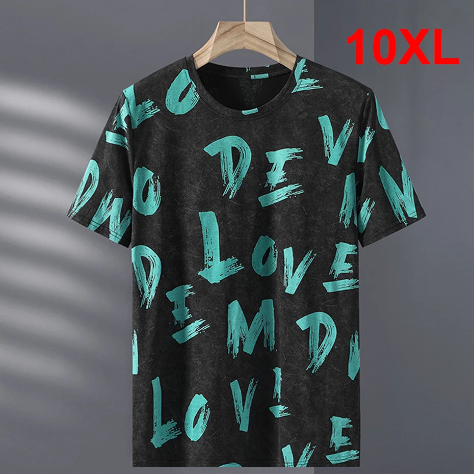 2023 New Summer T-shirt Men Short Sleeve T Shirts Plus Size 10XL Tops Tees Fashion Casual Tshirt Male Big
2023 New Summer T-shirt Men Short Sleeve T Shirts Plus Size 10XL Tops Tees Fashion Casual Tshirt Male Big