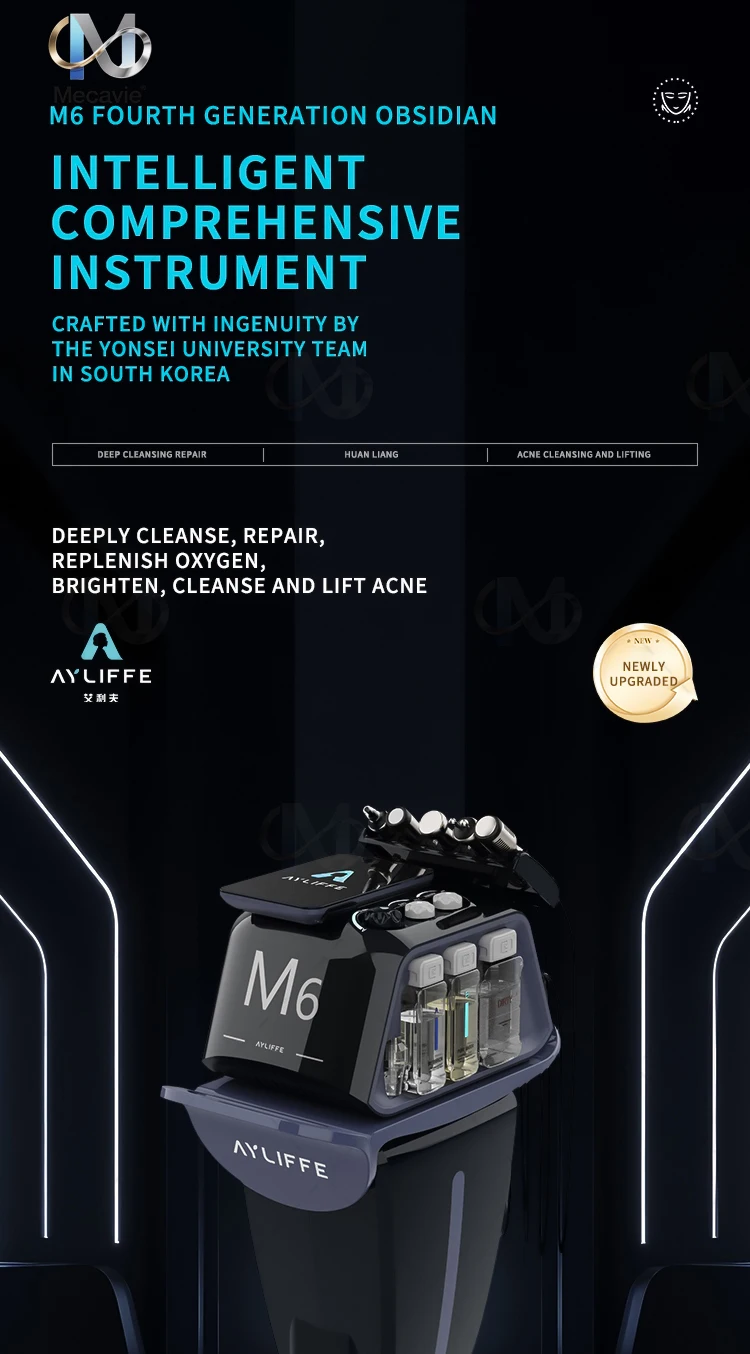 NEW 6IN1 Oxygen Dermabrasion Machine Deep Skin Cleaning Facial Whitening Microdermabrasion Blackhead Removal Beauty Care Device
NEW 6IN1 Oxygen Dermabrasion Machine Deep Skin Cleaning Facial Whitening Microdermabrasion Blackhead Removal Beauty Care Device