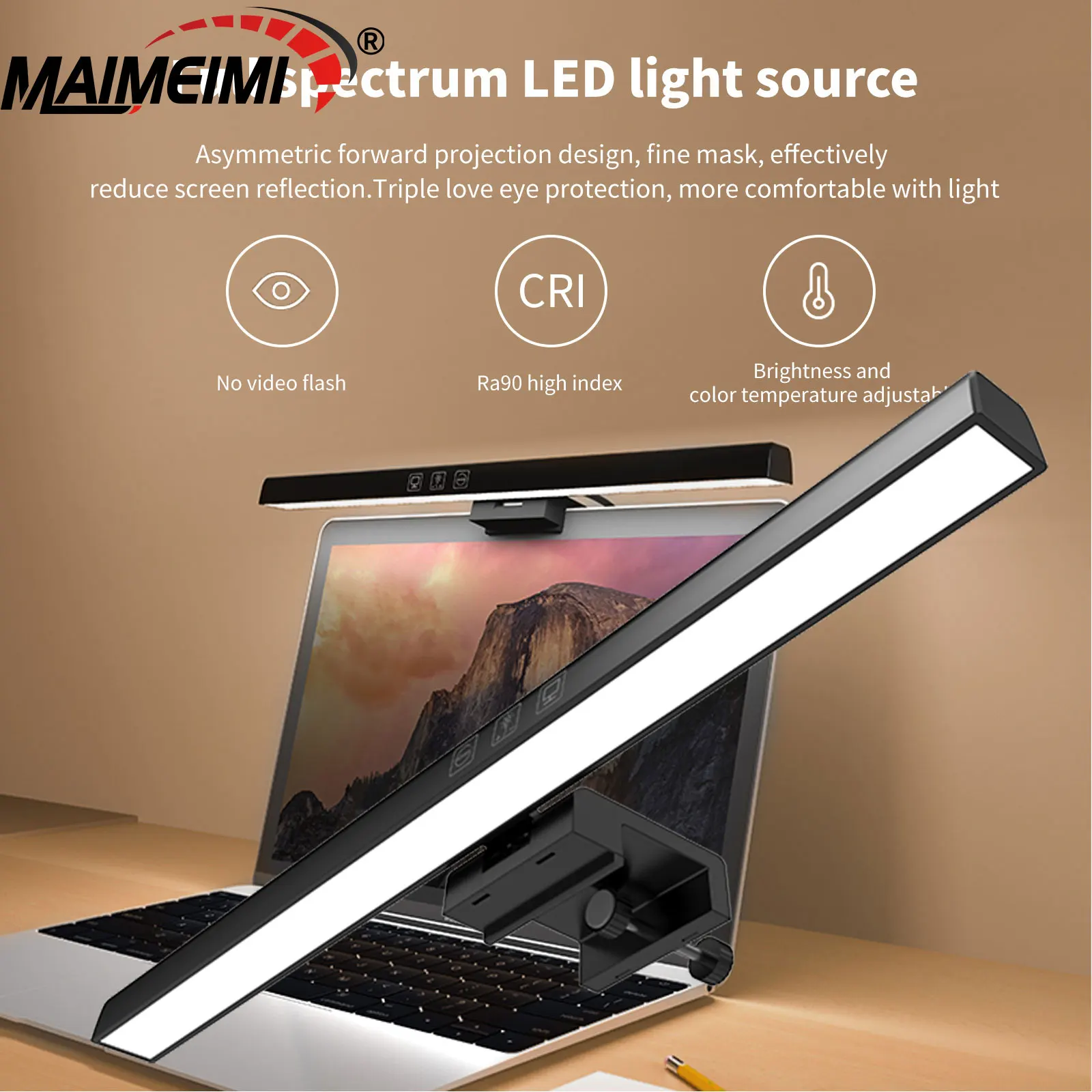 Светодиодная настольная лампа Монитор Световая панель Экран компьютера Лампа для защиты глаз 33 см 50 см Подвесная настольная лампа для учебы и чтения с питанием от USB
Светодиодная настольная лампа Монитор Световая панель Экран компьютера Лампа для защиты глаз 33 см 50 см Подвесная настольная лампа для учебы и чтения с питанием от USB