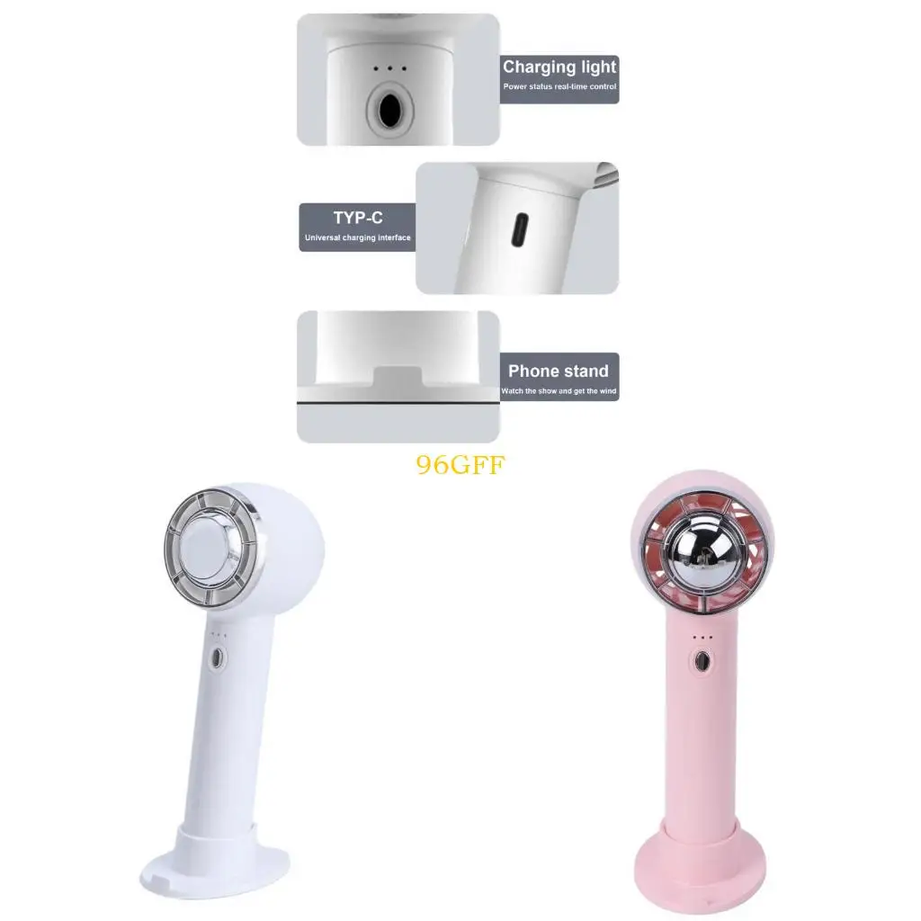 96GF Small Fan Mini Leafless Fan Portable Cooling Device Handheld Powerful Fan
96GF Small Fan Mini Leafless Fan Portable Cooling Device Handheld Powerful Fan
