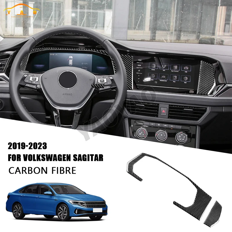 Carbon Fiber For Volkswagen VW Sagitar 2019-2023 Dashboard Panel Cover Decoration Trim Sticker Car Interior Accessories
Carbon Fiber For Volkswagen VW Sagitar 2019-2023 Dashboard Panel Cover Decoration Trim Sticker Car Interior Accessories