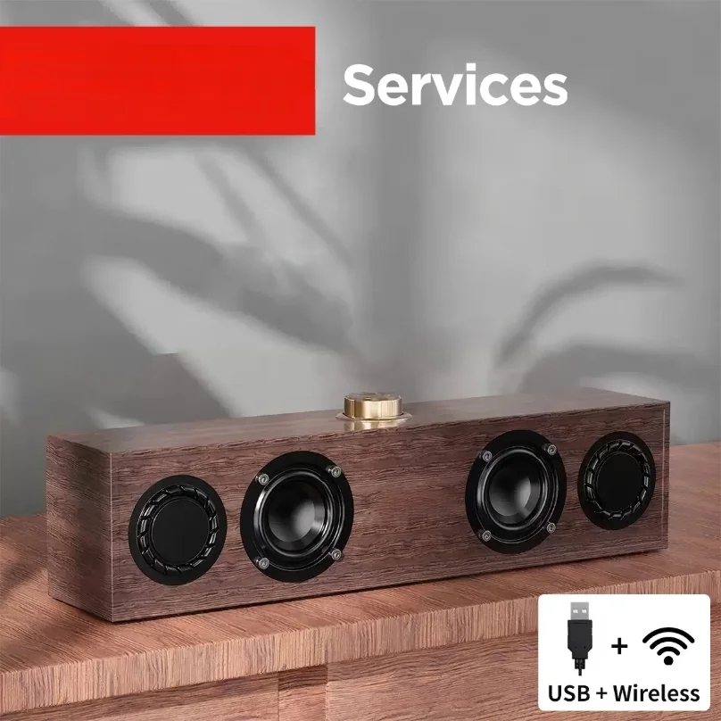 Мультимедийный динамик Bluetooth-динамик Проводной/Bluetooth двухрежимный динамик Ретро-динамик Универсальный для телевизора, компьютера, мобильного телефона
Мультимедийный динамик Bluetooth-динамик Проводной/Bluetooth двухрежимный динамик Ретро-динамик Универсальный для телевизора, компьютера, мобильного телефона