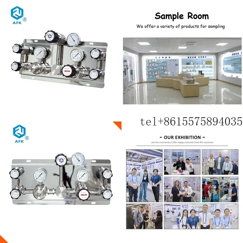 Hot Stainless Steel WL300 Semi-Automatic Switching Device Purge Function Diaphragm Valve Three R11 Pressure Regulators
Hot Stainless Steel WL300 Semi-Automatic Switching Device Purge Function Diaphragm Valve Three R11 Pressure Regulators