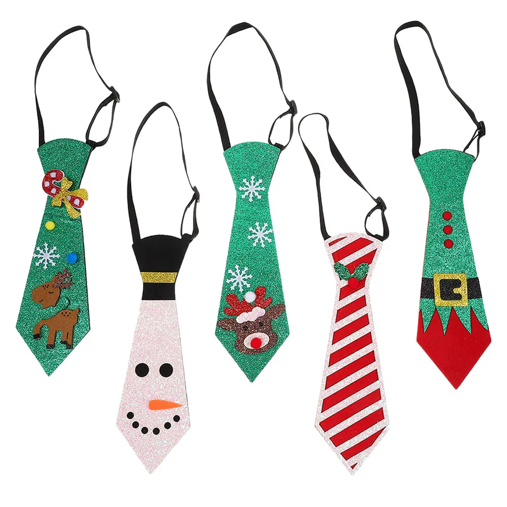 5 Pcs Christmas Tie Snowman Reindeer Pattern Kids Party Decoration Holiday Flexible Felt Cloth Bow Christmas Tree
5 Pcs Christmas Tie Snowman Reindeer Pattern Kids Party Decoration Holiday Flexible Felt Cloth Bow Christmas Tree