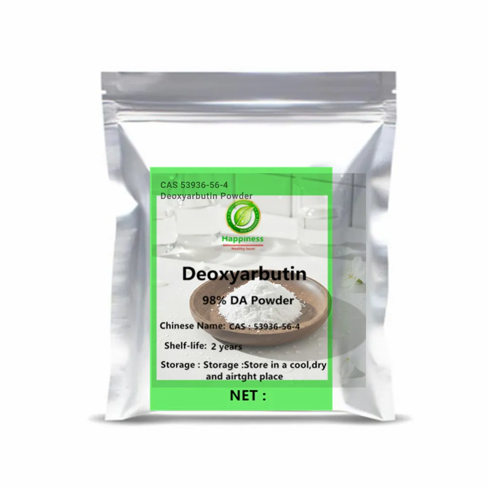 98% DA Deoxyarbutin Powder CAS 53936-56-4 Cosmetic Grade Antioxidant Nourish Skin Improve Dull Complexion Smooth Texture DIY Ski
98% DA Deoxyarbutin Powder CAS 53936-56-4 Cosmetic Grade Antioxidant Nourish Skin Improve Dull Complexion Smooth Texture DIY Ski