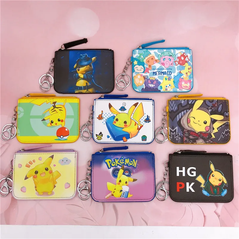 Pokemon Cute Wallet Women Pikachu Coin Purses Leisure Zipper Card Holder Coin Pouch Cartoon Printed Clutch Case
Pokemon Cute Wallet Women Pikachu Coin Purses Leisure Zipper Card Holder Coin Pouch Cartoon Printed Clutch Case
