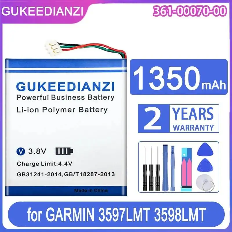 Car Navigation Device Battery 361-00070-00 1350mAh For Garmin 3597LMT Nuvi 3597 3597LMTHD 3598 3598LMT 3598LMT-D
Car Navigation Device Battery 361-00070-00 1350mAh For Garmin 3597LMT Nuvi 3597 3597LMTHD 3598 3598LMT 3598LMT-D