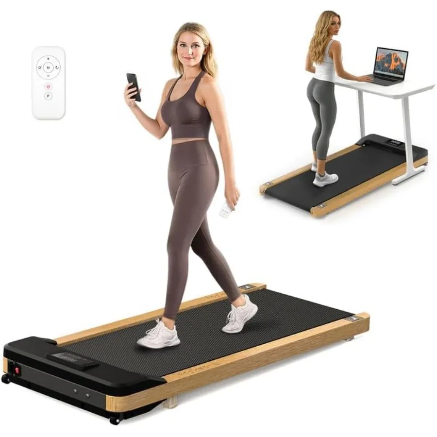 Portable Walking Pad with Remote ControlWooden Office Treadmill for HomeandWork LED Dispaly Under Desk Treadmill
Portable Walking Pad with Remote ControlWooden Office Treadmill for HomeandWork LED Dispaly Under Desk Treadmill