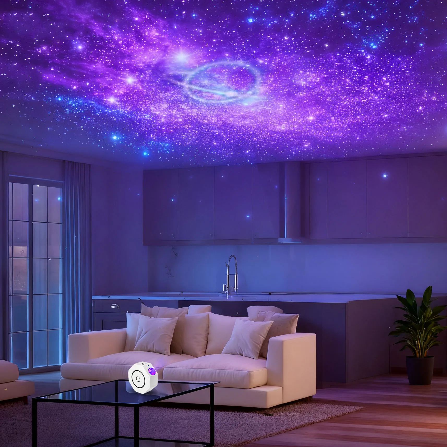 Starry Sky Projection Lamp for Bedroom, Romantic Atmosphere Light, Smart Octagonal Bluetooth Speaker Night Light
Starry Sky Projection Lamp for Bedroom, Romantic Atmosphere Light, Smart Octagonal Bluetooth Speaker Night Light